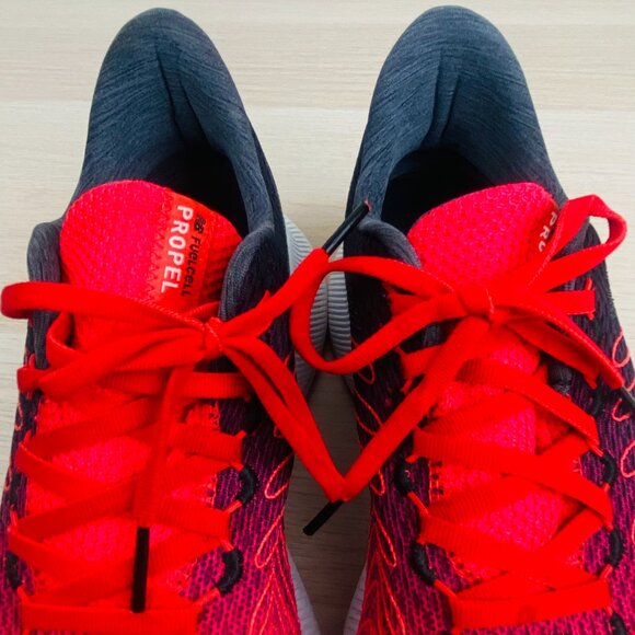 New Balance Fuel Cell Propel Red Black Running Shoes, Men’s Size 10 - Picture 14 of 16